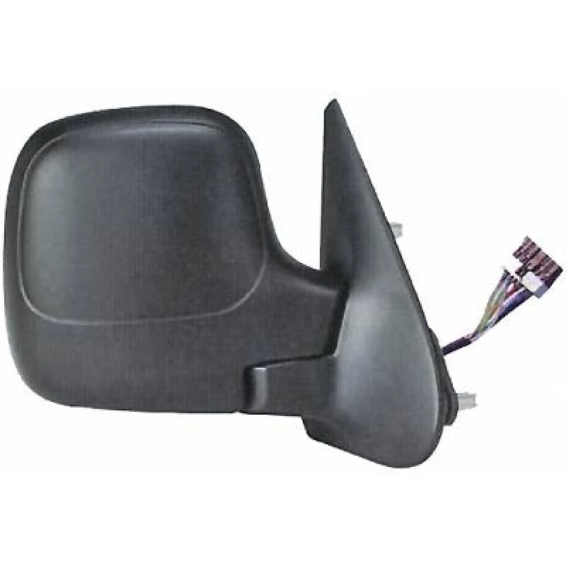 Image of DIEDERICHS 4011824 Wing mirror Right, black, Complete Mirror, Grained Outside Mirror (50)