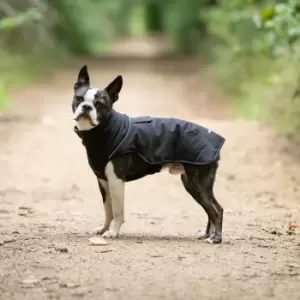 image of Hugo & Hudson Black Thermal Dog Coat Black