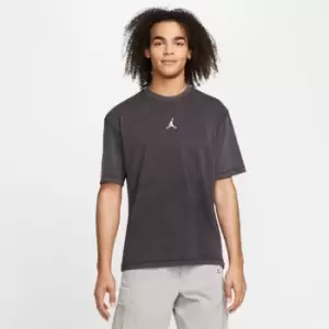 Image of Jordan M J Dri-Fit Sport T-Shirt, Black/White, Male, Performance Track Siuts, DH8920-010