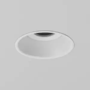 image of Astro Minima - Bathroom Round Recessed Downlight IP65 Fire-Rated LED Matt White