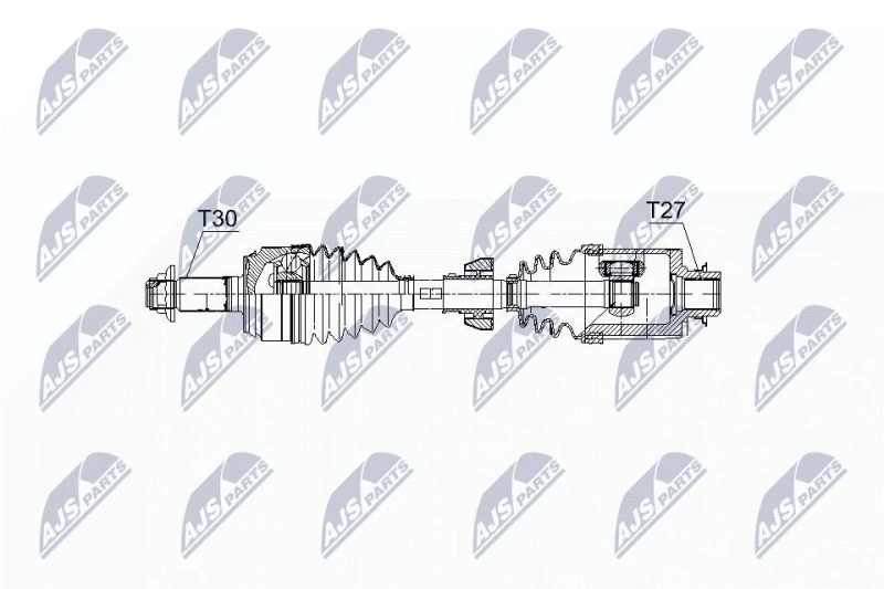 Image of NTY Drive shaft NTY NPW-HD-058