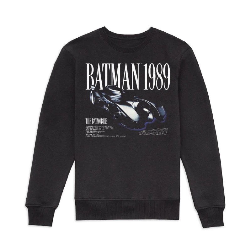 Image of BATMAN Batmobile Sweatshirt - Black - L