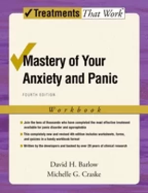Image of mastery of your anxiety and panic workbook