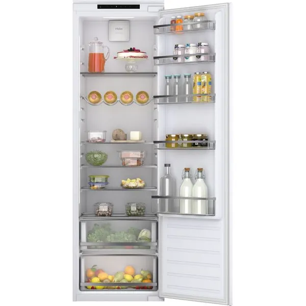 Image of Haier Series 6 HAMS518EWK Integrated Upright Fridge - Fixed Door Fixing Kit - White - E Rated