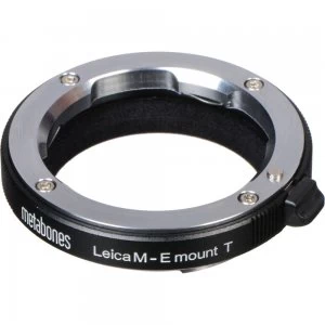 image of Metabones Leica M Lens to Sony E Camera T Adapter - LM-E-BT2 - Black