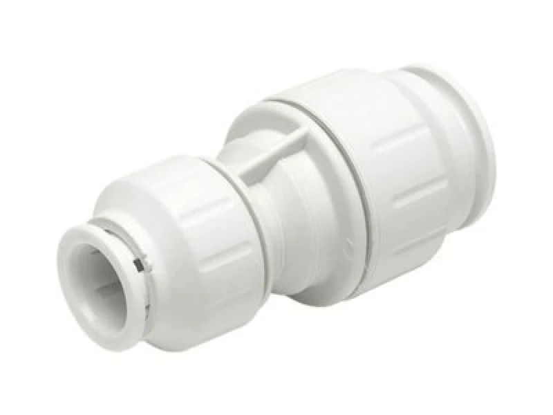 Image of John Guest Straight Reducing Connector 22mm X 15mm White