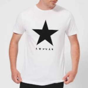 David Bowie Star Mens T-Shirt - White