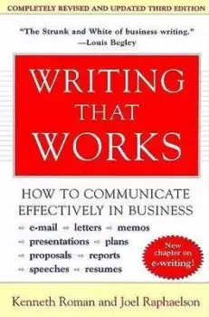 Image of Writing That Works by Kenneth Roman