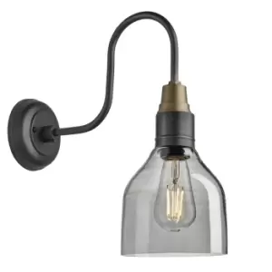 image of Industville Swan Neck 6" Cone Wall Light