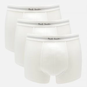 Image of Paul Smith Mens 3 Pack Trunks - White - L