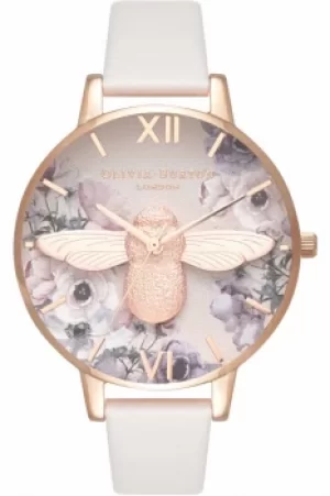 Image of Ladies Olivia Burton Watercolour Florals Watch OB16PP41
