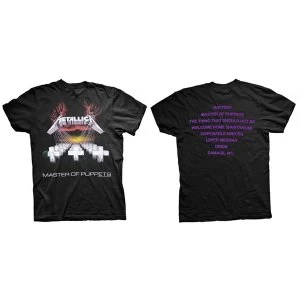 Image of Metallica - Master of Puppets Mens Large T-Shirt - Black