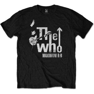 Image of The Who - Maximum R&amp;B Unisex Large T-Shirt - Black