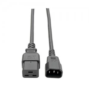 Image of Tripp Lite Power Cord C19 to C14 10A 100 250V 16 AWG 6ft Black