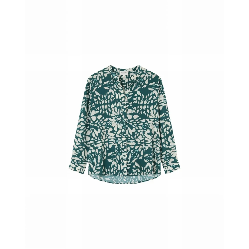 Image of Grace & Mila Womens blouse Grace & Mila LIFE VERT Vert Female S/M