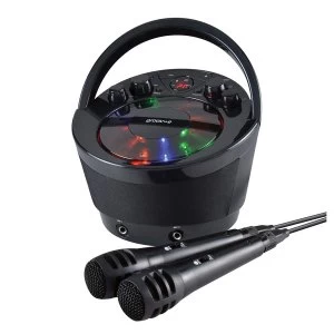 Image of Groov-e Portable Karaoke Bluetooth Boombox - Black