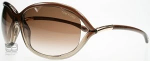 Tom Ford Jennifer Sunglasses Brown Gradient 38F 61mm