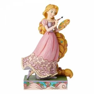 Image of Adventurous Artist Rapunzel Princess Passion Disney Traditions Figurine