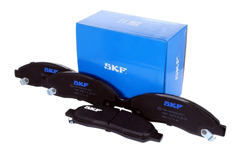 Image of SKF VKBP 80810 A Brake pad set with acoustic wear warning Brake Pad Set,disc brake (402)