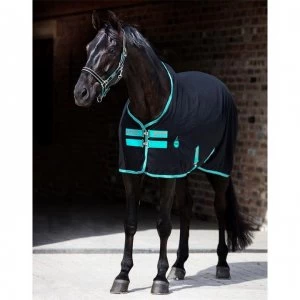 Image of Amigo Stable Sheet - Black/Teal/Cher