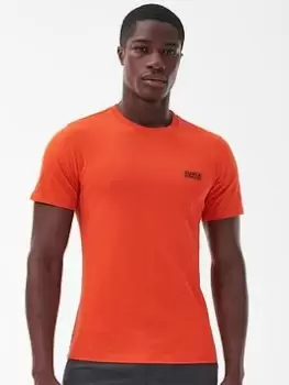 Image of Barbour International Small Logo T-Shirt - Orange, Size 2XL, Men