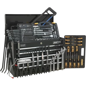Image of Sealey American Pro Tool Chest + 230 Piece Tool Kit Black