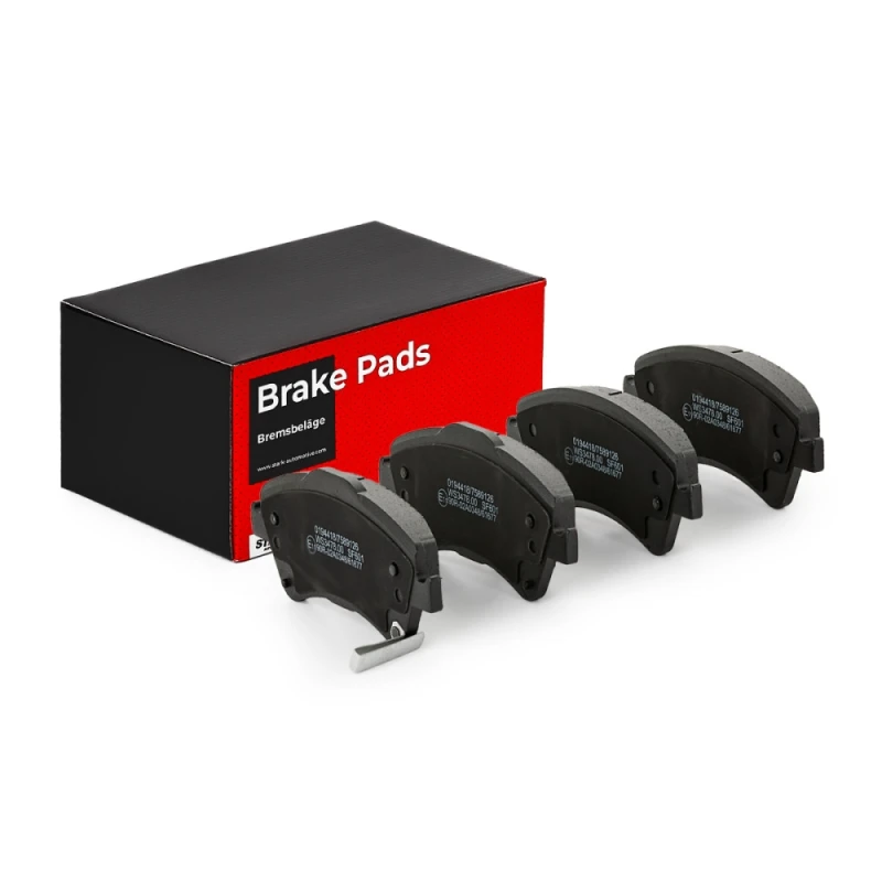 Image of STARK SKBP-0010461 Brake pad set Front Axle, with acoustic wear warning Brake Pad Set,disc brake (402)