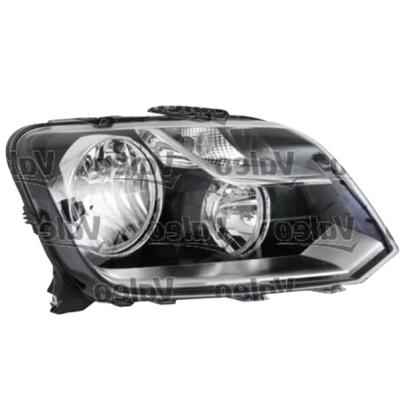 Image of VALEO 044880 Headlights H15, with bulb for high beam, Original PART, Right, with motor for headlamp levelling, Halogen Headlight (259)