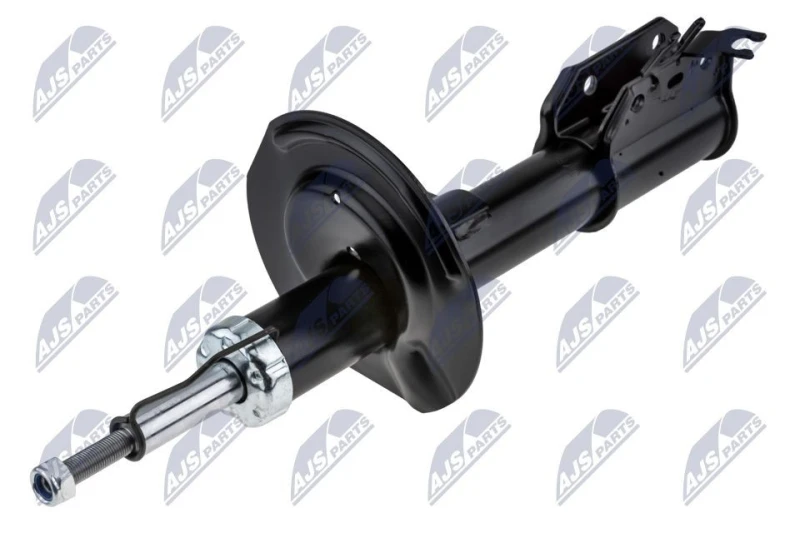 Image of NTY A-FT-017 Shock absorber Front Axle Right, Gas Pressure, Twin-Tube, Suspension Strut, Bottom Clamp Shock Absorber (854)