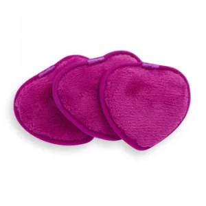 Image of Revolution Skincare Make Up Remover Cushions Hearts