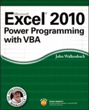 Image of excel 2010 power programming with vba