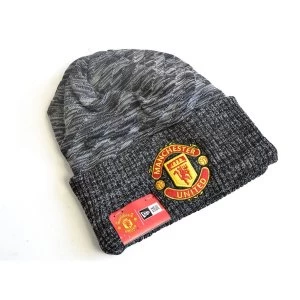 image of New Era Manchester United Grey Cuff Knit