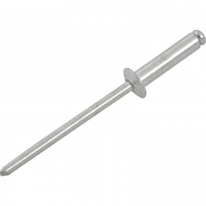 Image of Faithfull Aluminium Pop Rivets 3mm 12mm Pack of 100