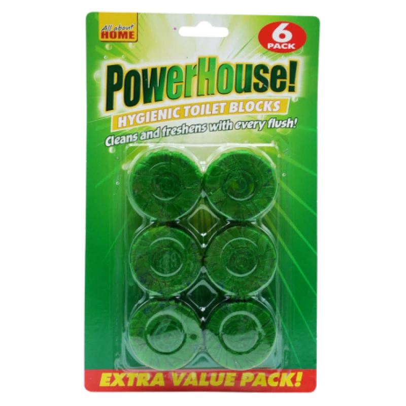 Image of PowerHouse Hygienic Toilet Blocks a 6 Pack PWH-113655