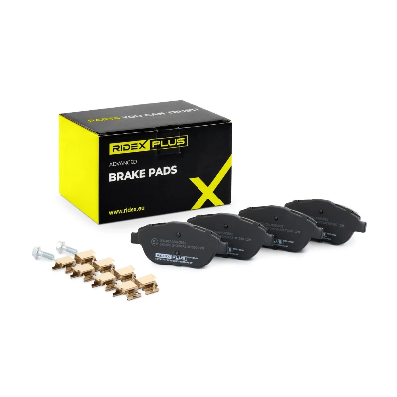 Image of RIDEX PLUS Brake pad set RIDEX PLUS 402B0963P