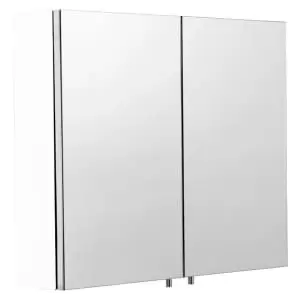 Image of Croydex Dawley Double Door Bathroom Cabinet - 670 x 600mm
