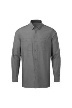 Image of Chambray Organic Long-Sleeved Shirt
