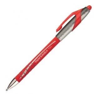 Image of Paper Mate Flexgrip Elite Retractable Large Tip 1.4 RD Pack 12 56267NR
