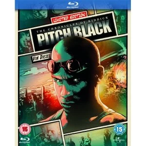 image of Reel Heroes Edition Pitch Black Bluray