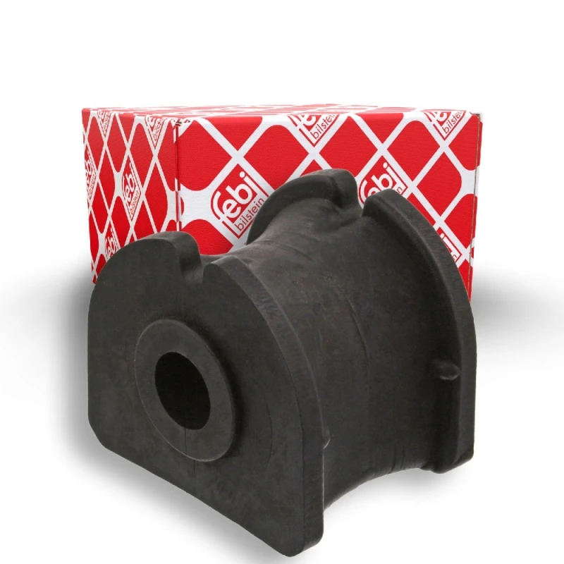 Image of FEBI BILSTEIN 47385 Stabilizer Bushes Rear Axle, Rubber, Rubber Mount Rubber Anti-roll Bar Bush Kit (1334)
