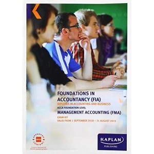 Image of FMA - MANAGEMENT ACCOUNTING - EXAM KIT Paperback / softback 2018