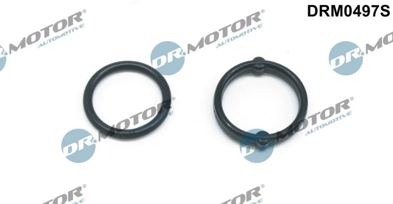 Image of DR.MOTOR AUTOMOTIVE Gasket Set, oil cooler DR.MOTOR AUTOMOTIVE DRM0497S