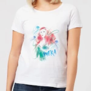 image of Aquaman Mera Womens T-Shirt - White