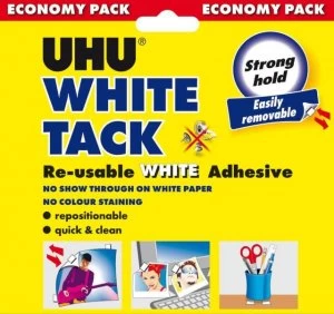 image of UHU White Tack Economy PK6