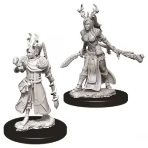 image of D&D Nolzur's Marvelous Unpainted Miniatures (W9) Female Human Druid