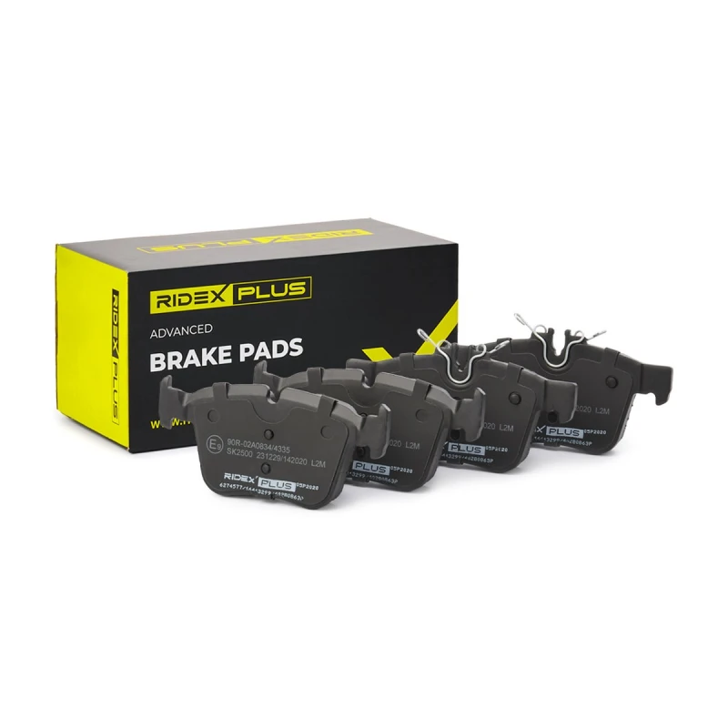 Image of Brake pad set RIDEX PLUS 402B0863P