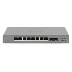 image of Cisco Meraki GS110 Managed Gigabit Ethernet (10/100/1000) Grey