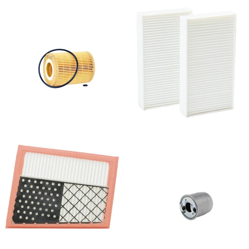 Image of RIDEX 4055F27088 Filter Set with gaskets/seals Filter Set (4055)