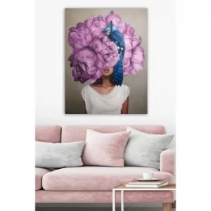 Image of 7436502942921-70100 Multicolor Decorative Canvas Painting