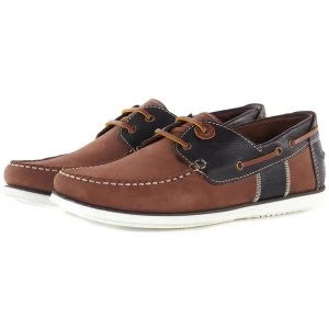 Image of Barbour Mens Capstan Boat Shoe Brandy 10
